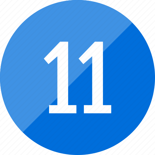 Eleven, numero, number icon - Download on Iconfinder
