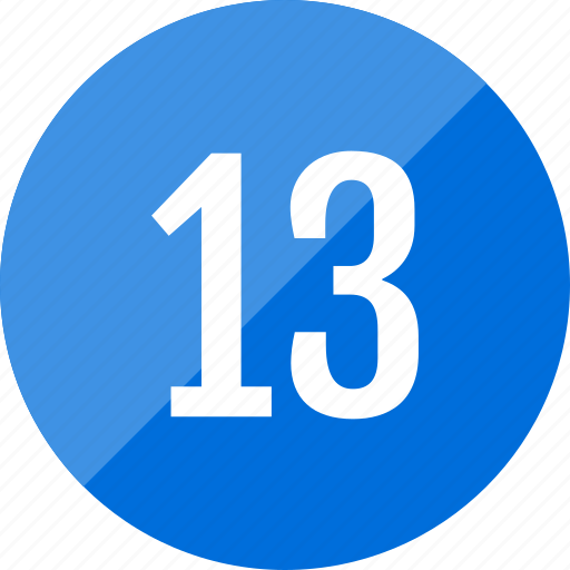 Number, numero, thirteen icon - Download on Iconfinder