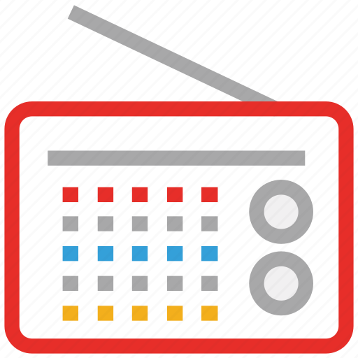 Old radio, radio, retro radio, vintage icon - Download on Iconfinder