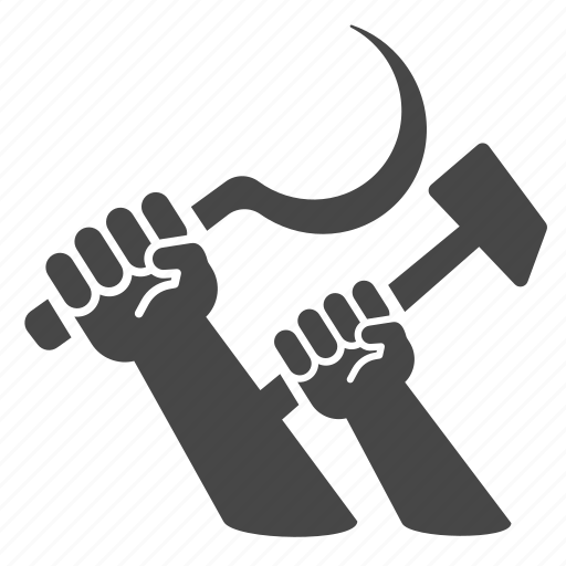 Agriculture, communist, dictatorship, hand, industry, communism, sociality icon - Download on Iconfinder