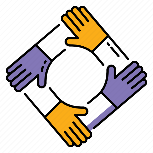 Collaboration, teamwork, interaction, business, management icon - Download on Iconfinder