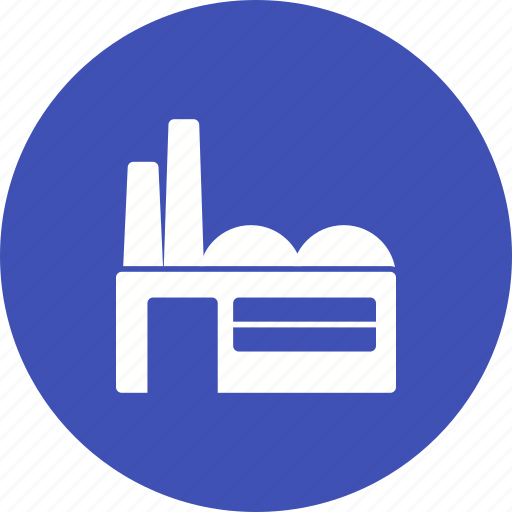 Building, factory, industrial, plant, structure, town, work icon - Download on Iconfinder
