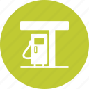 fuel, gas station, pump, refill, town, transportation, vehicle