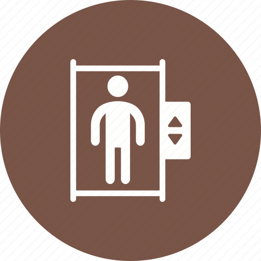 Door, elevator, lift, office, town, wall icon - Download on Iconfinder