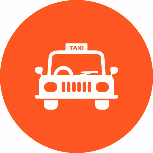 Cab, city, taxi, town, traffic, transport, yellow icon - Download on Iconfinder