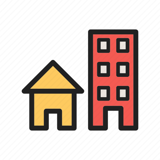 Business, cities, community, houses, peoples, roads, streets icon - Download on Iconfinder