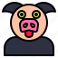 boar, community, hog, pig, piglet, porker 