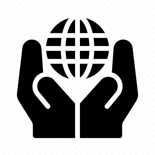 Hands, globe, earth, grid, worldwide, responsibility icon - Download on Iconfinder