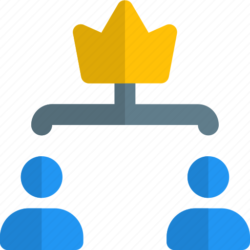 Two, leader, work, office, company icon - Download on Iconfinder