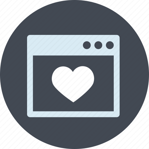 Favorite, heart, line, rating, seo, website icon - Download on Iconfinder