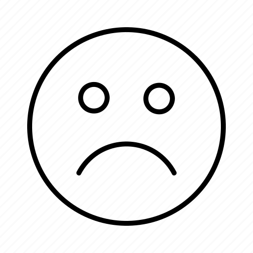 Emoji, emotion, face, sad icon - Download on Iconfinder
