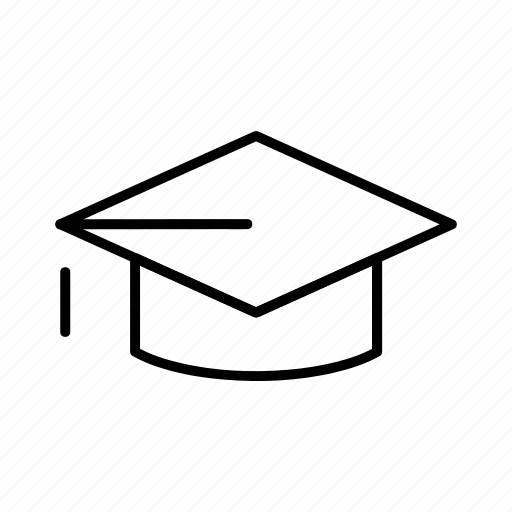 Degree, diploma, education, hat, university icon - Download on Iconfinder