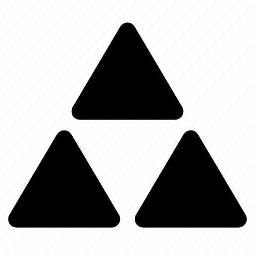Abstract, creative, pyramid, shape, triangle icon - Download on Iconfinder