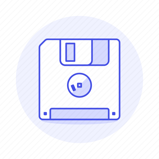 Floppy, retro, storage, memory, diskette, computer, old icon - Download on Iconfinder