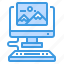 computer, image, monitor, photo, screen 