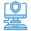 computer, defence, protection, security, shield 