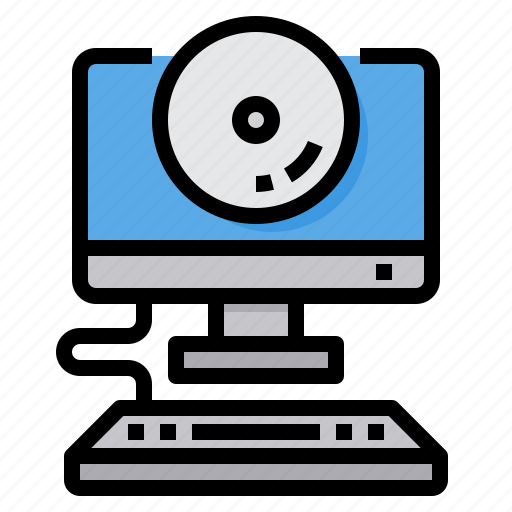 Cd, compact, computer, data, disc, music icon - Download on Iconfinder
