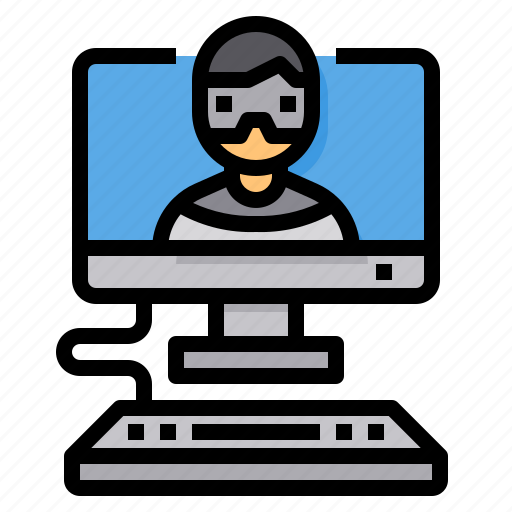 Computer, crime, hack, hacker, security icon - Download on Iconfinder