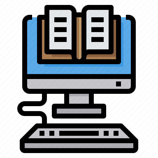 Book, computer, knowledge, learning, literature icon - Download on Iconfinder