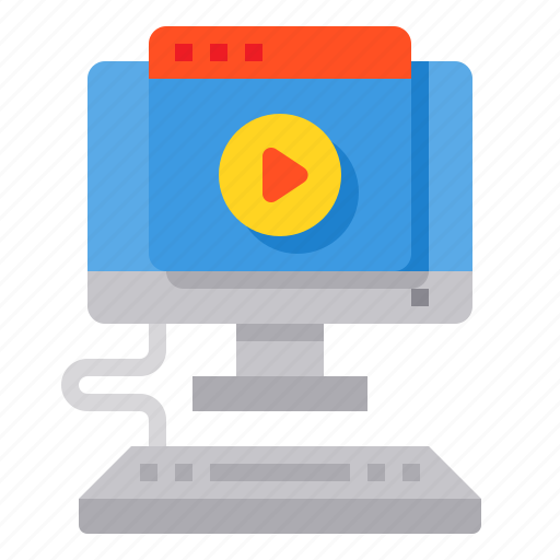 Browser, computer, media, music, video icon - Download on Iconfinder