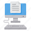 computer, document, edit, file, text 