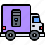 delivery, truck, car, system, unit, computer, technology, shop, tower 