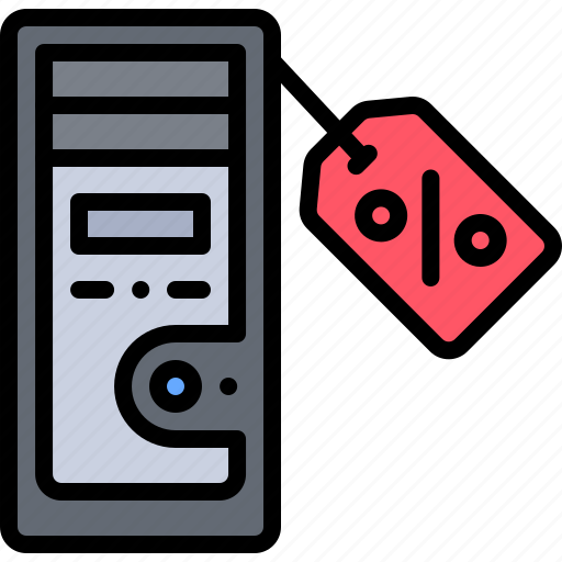 Badge, discount, system, unit, computer, technology, shop icon - Download on Iconfinder