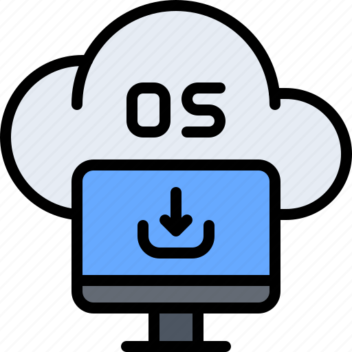 Os, monitor, cloud, computer, technology, shop icon - Download on Iconfinder