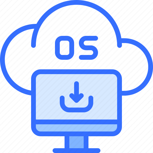 Os, monitor, cloud, computer, technology, shop icon - Download on Iconfinder