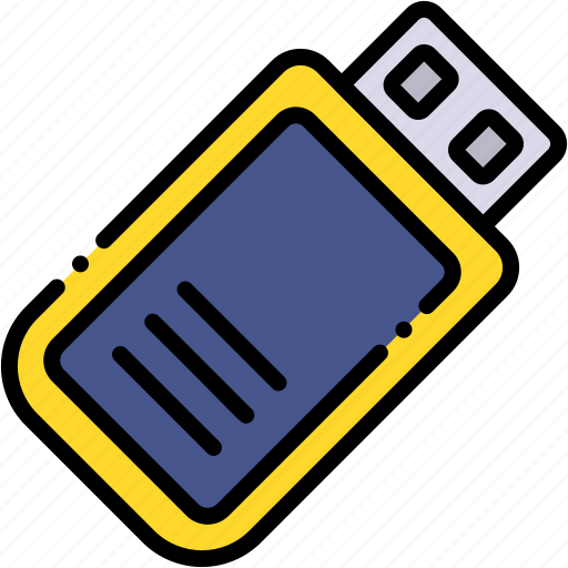 Usb, pen, drive, data, storage, flash, hardware icon - Download on Iconfinder