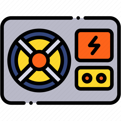 Power, supply, uninterrupted, computer, hardware, technology icon - Download on Iconfinder