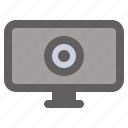 webcam, computer, device, electronics, web, camera