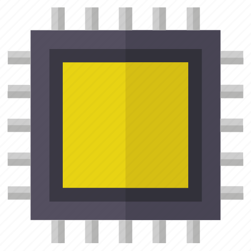 Microchip, memory, processor, usb, hardware icon - Download on Iconfinder