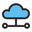 cloud, forecast, storage, weather, network, data