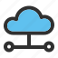 cloud, forecast, storage, weather, network, data 