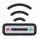 router, network, signal, internet, antenna, wifi
