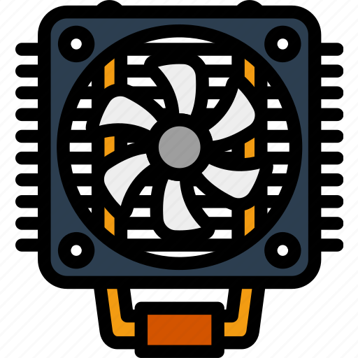 Fan, hardware, propeller, equipment, technology, single, cooler icon - Download on Iconfinder
