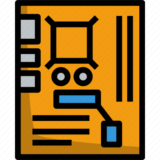Circuit, computer, electronic, digital, chip, electrical, technology icon - Download on Iconfinder