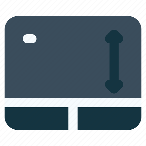 Touchpad, laptop, workplace, notebook, device icon - Download on Iconfinder