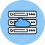 cloud, computer, device, server, share, storage 