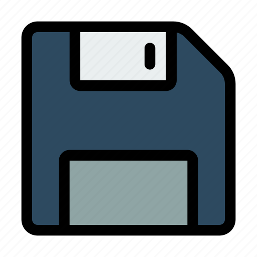 Diskette, floppy disk, save icon - Download on Iconfinder