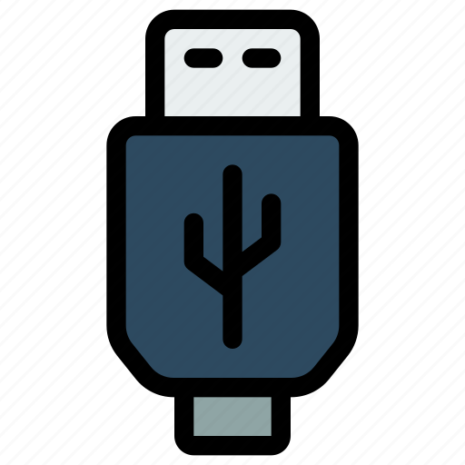 Usb, cable, plug, computer icon - Download on Iconfinder