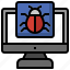 bug, ui, malware, virus, security 