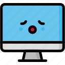 computer, emoji, emotion, expression, face, feeling, relax