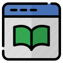 ebook, e-learning, online learning, book, catalogue, open book