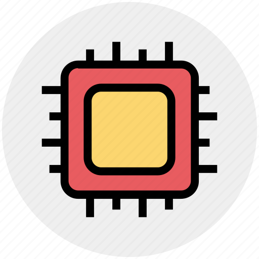 Chip, microchip, processor, processor chip, processor cpu icon - Download on Iconfinder
