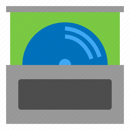 Cd, drive, drivecd, drivedvd, rombluray, romdvd icon - Download on Iconfinder