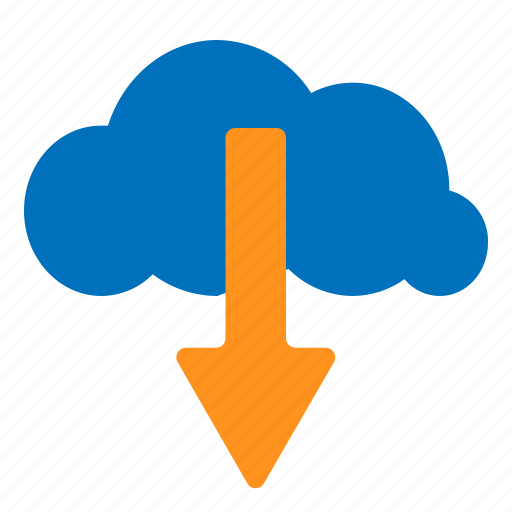 Cloud, clouddownload, download, download from cloud, filedownload, network icon - Download on Iconfinder