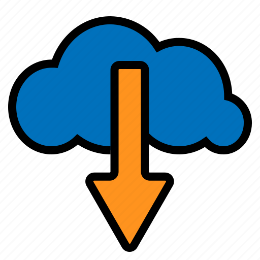 Cloud, clouddownload, download, filedownload, network icon - Download on Iconfinder