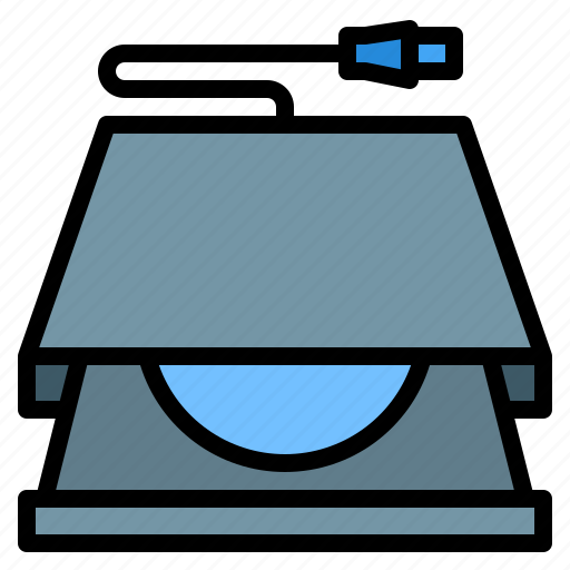 Cd, computer, device, drive, media, reader icon - Download on Iconfinder